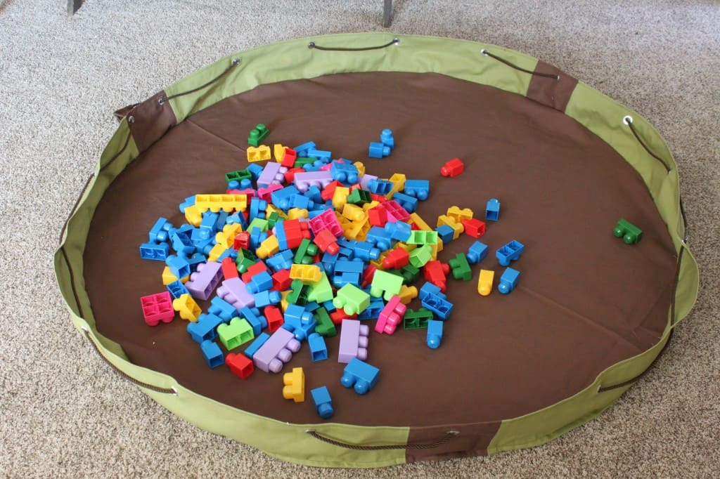 activity mat toy storage