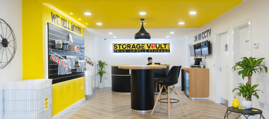 Storage Vault Scotland Street reception