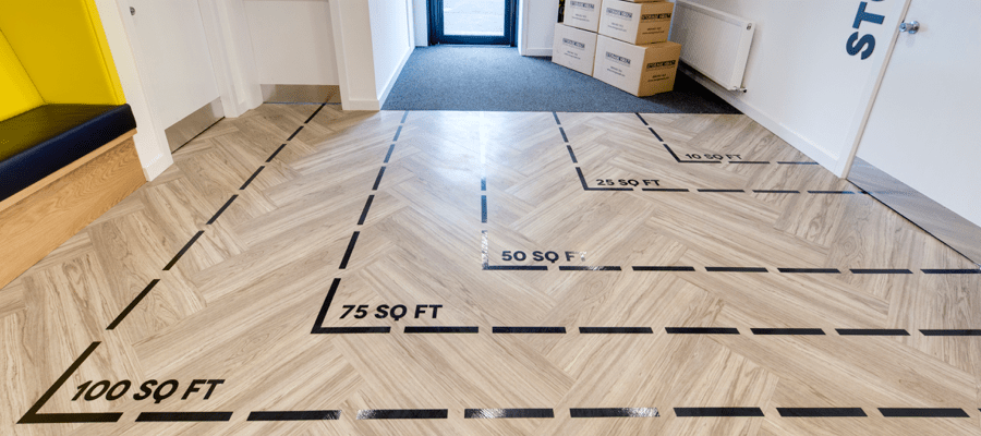 Storage Vault sqft unit sizes